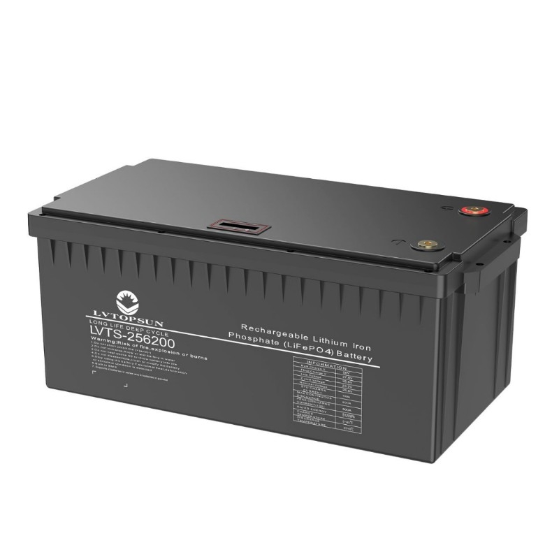 LVTOPSUN 25.6V 200AH Lithium Lifepo4 Battery