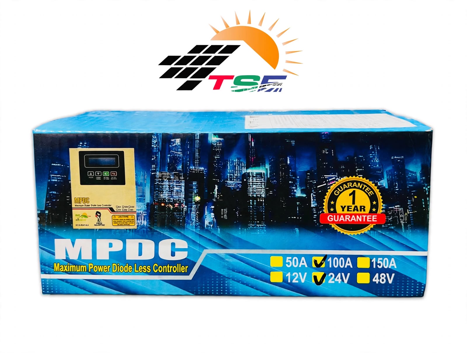 MPDC Solar Charge Controller 24V 100 AH