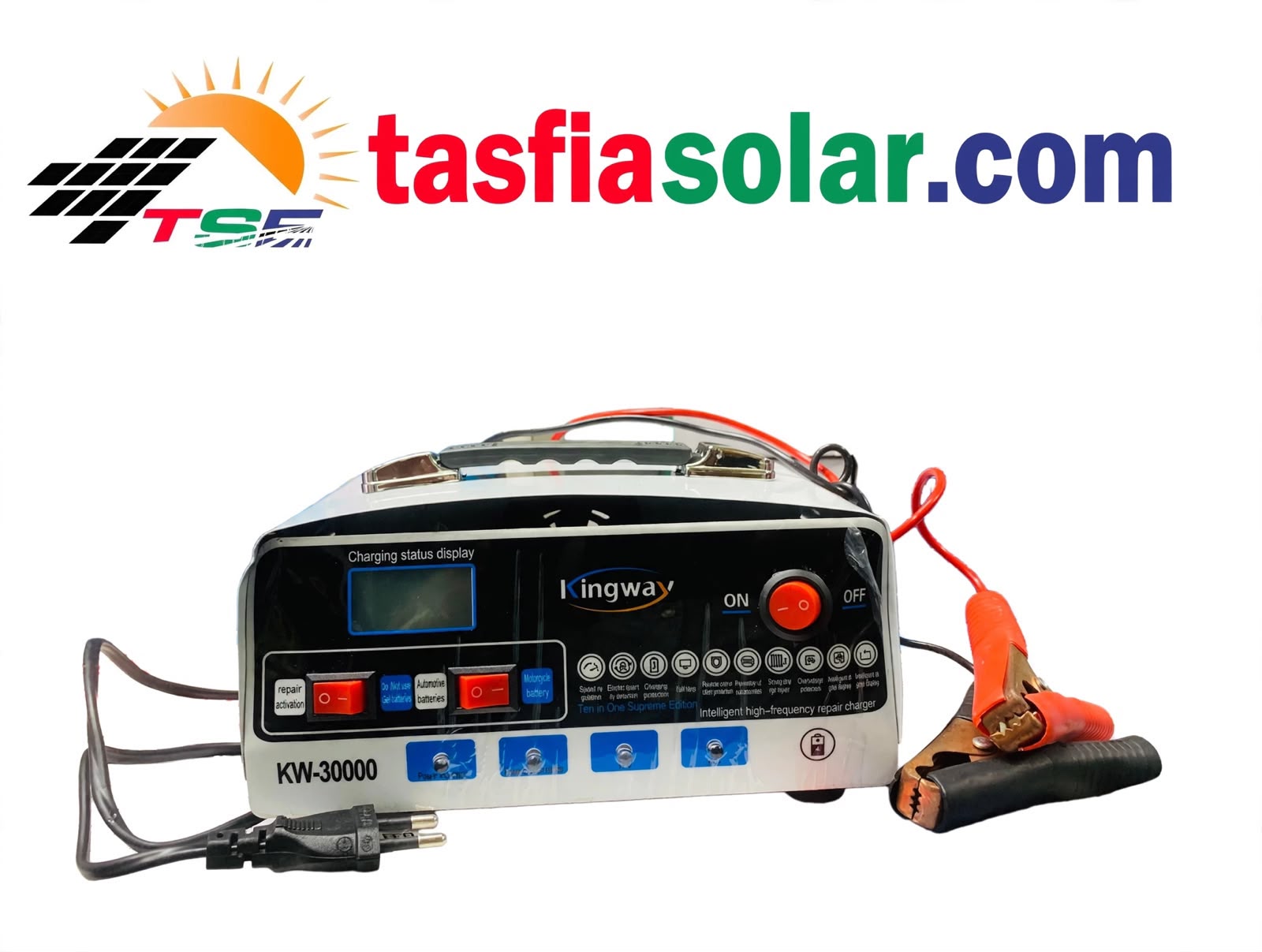 12/24V Auto 60A Digital Battery Charger