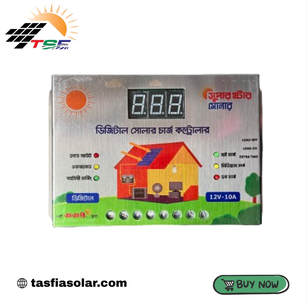 Super Star 10A Digital Solar Charge Controller